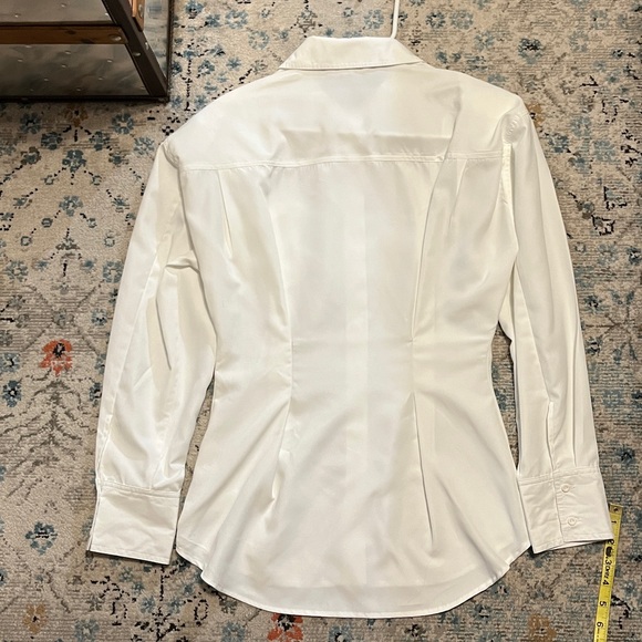 Steve Madden Nadia White Button Down Shirt - Picture 13 of 16